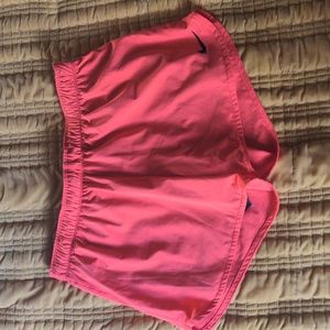 Red Nike Shorts Size Medium